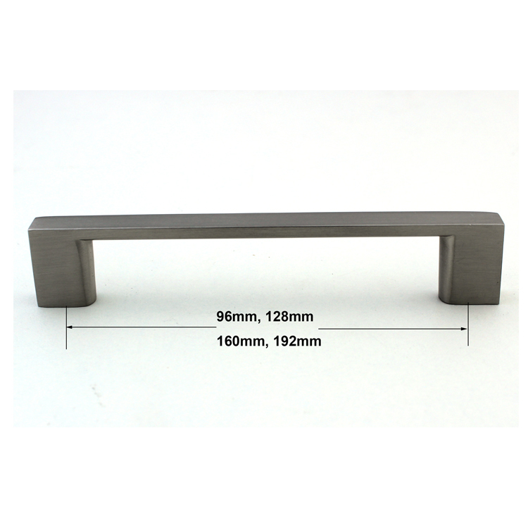 Factory wholesale customized door pull zinc alloy kitchen cabinet handle