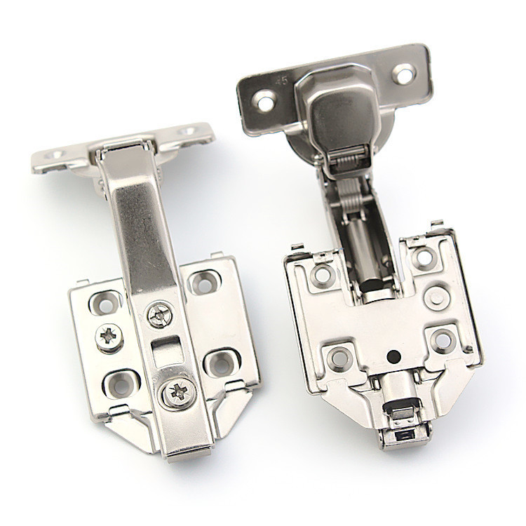 Iron material clip-on 3D adjustable hydraulic cabinet hinges