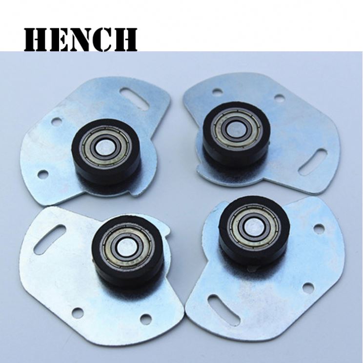 Cheap Modern Cabinet Wood Door Hanging Sliding Lower Brass Roller Wheel