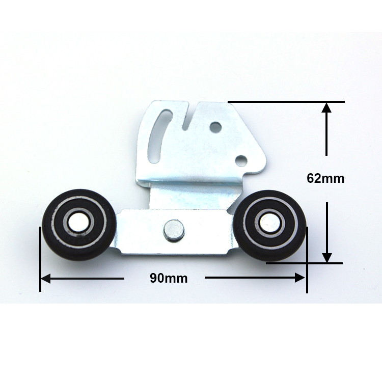 New product Soft closing sliding door fitting roller lower wheel