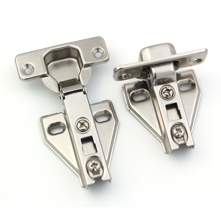 Slide on type with plane design plate furniture hinges wholesales