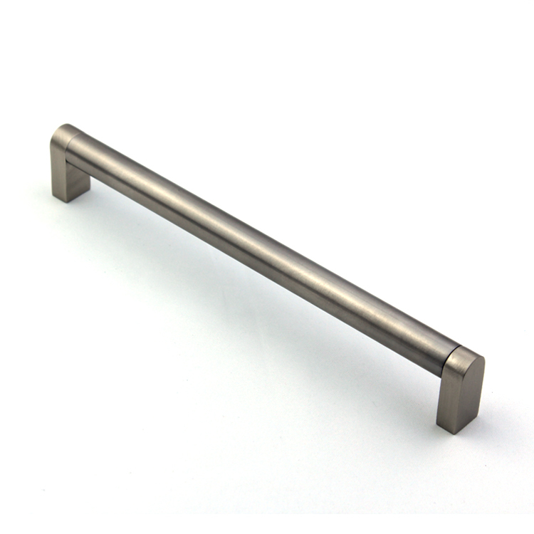 High quality tempered stainless steel glass door handles concealed custom pull handles