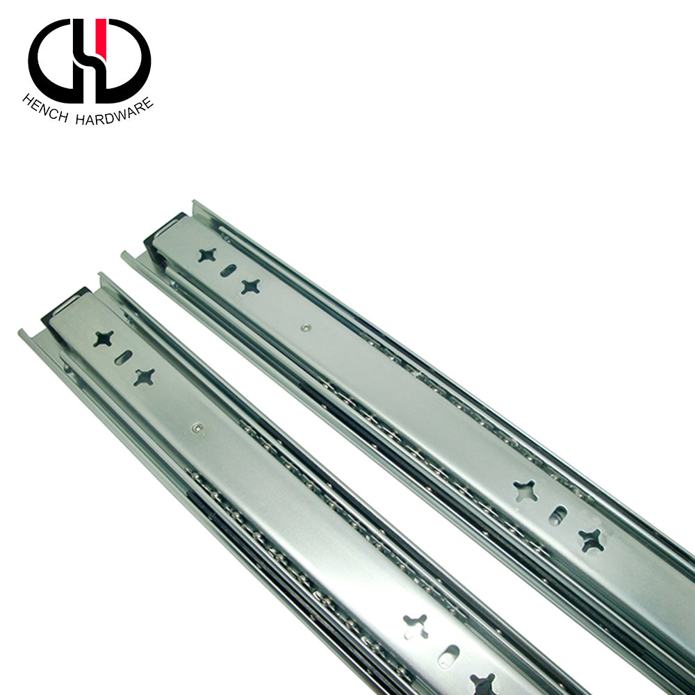 53mm Heavy Duty bottom mount fullextension steel box  drawer slide