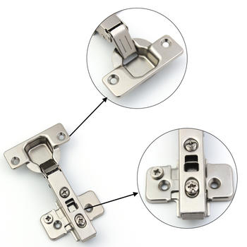 Superior quality clip-on 3D function two way hinge