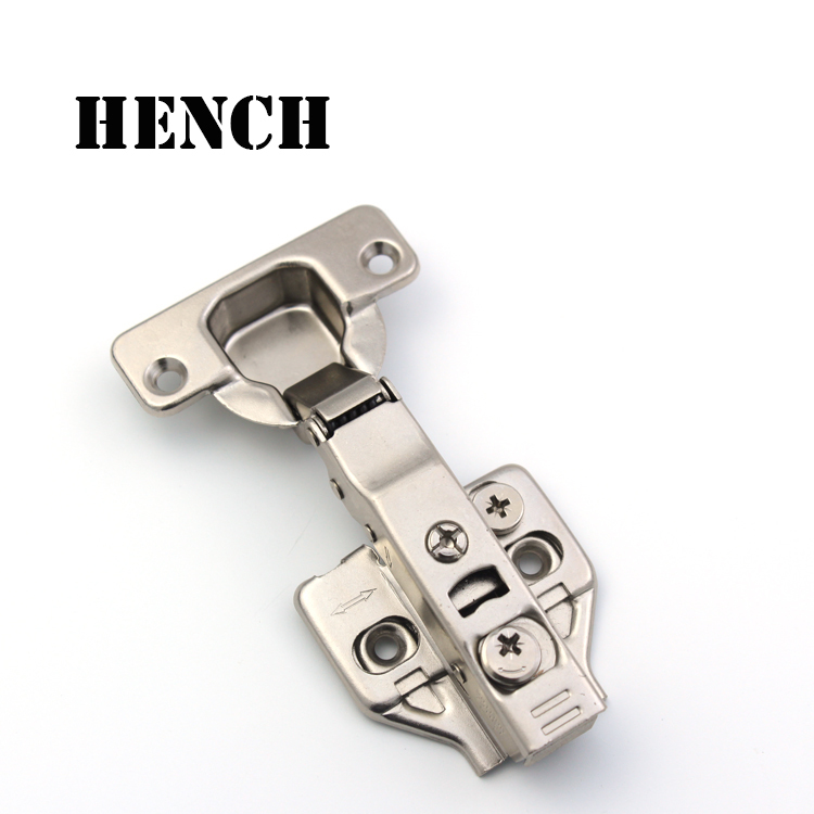 Clip-on 3D adjustable hydraulic cabinet hinges