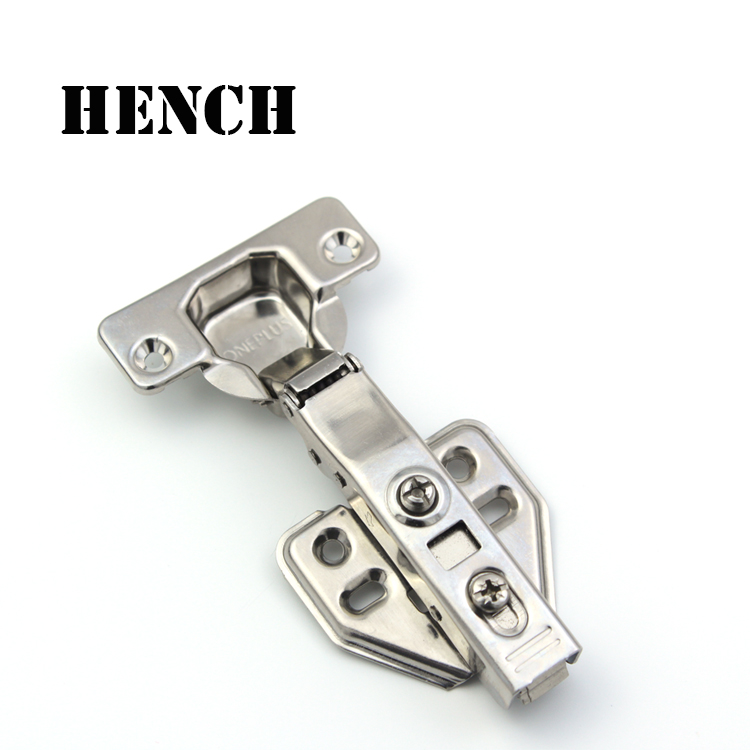 Clip-on adjustable hydraulic furniture cabinet hinge