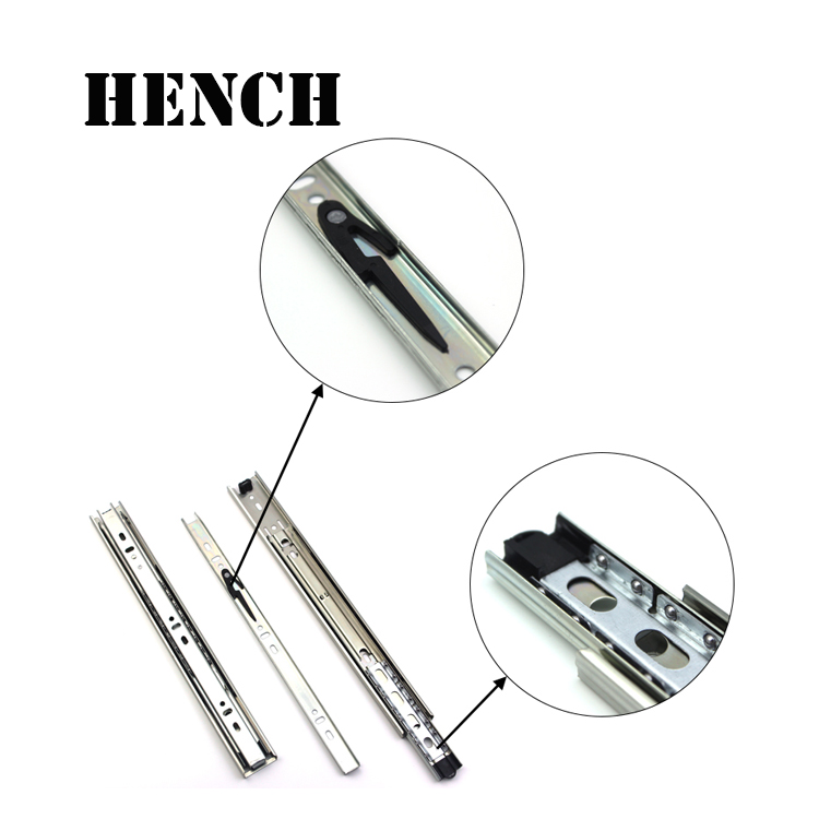 35mm width Telescopic channel drawer slides Supplier