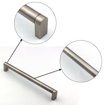 High quality tempered stainless steel glass door handles
