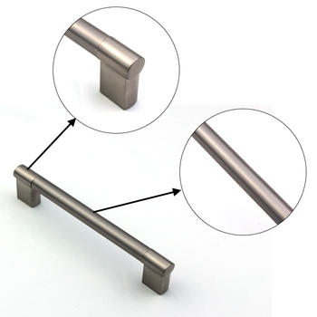 Modern style stainless steel material kitchen cabinet handle