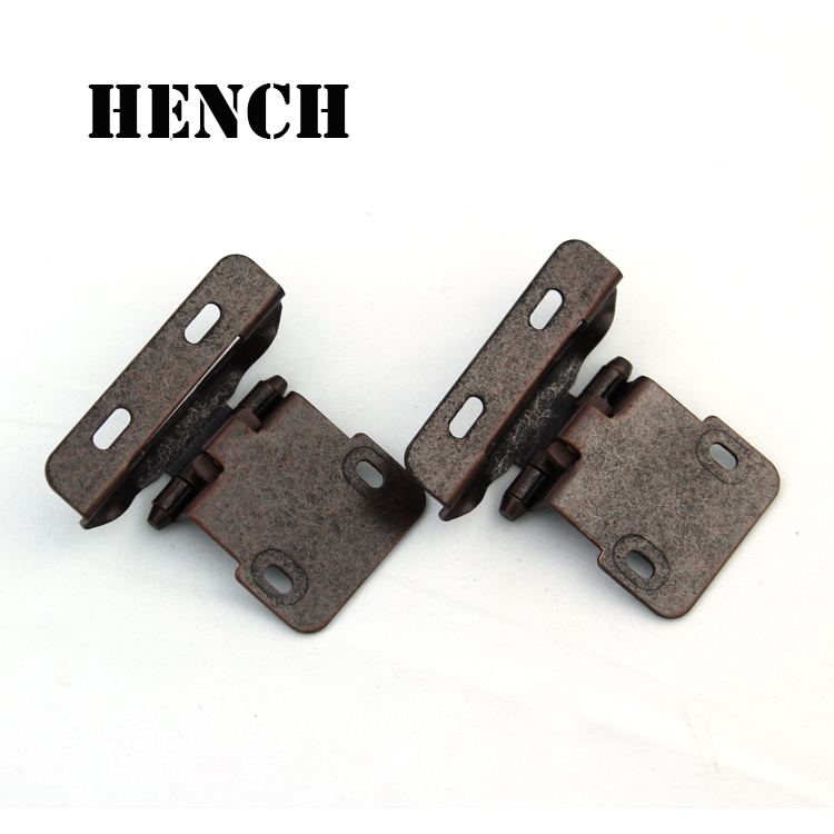 self closing brass color hinge