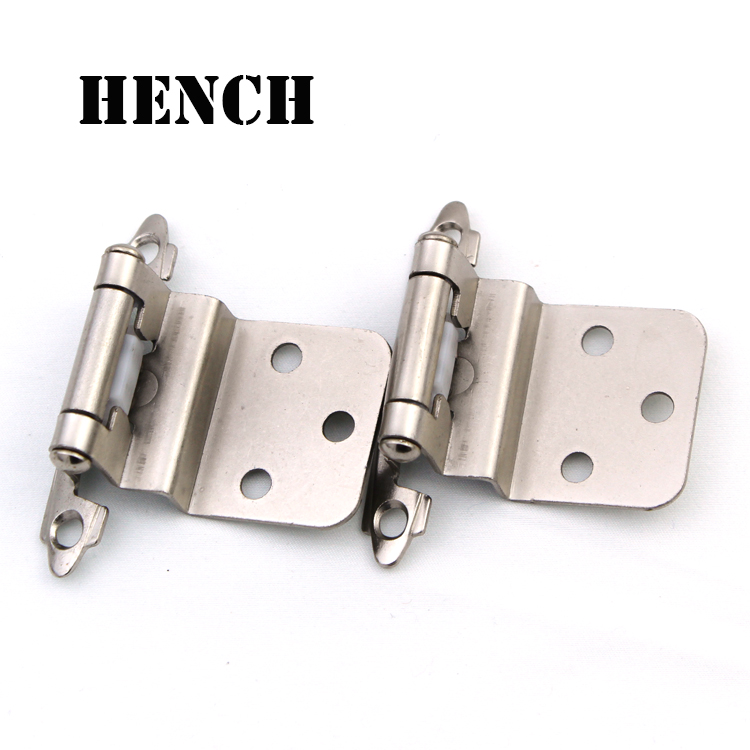 self closing brass color hinge