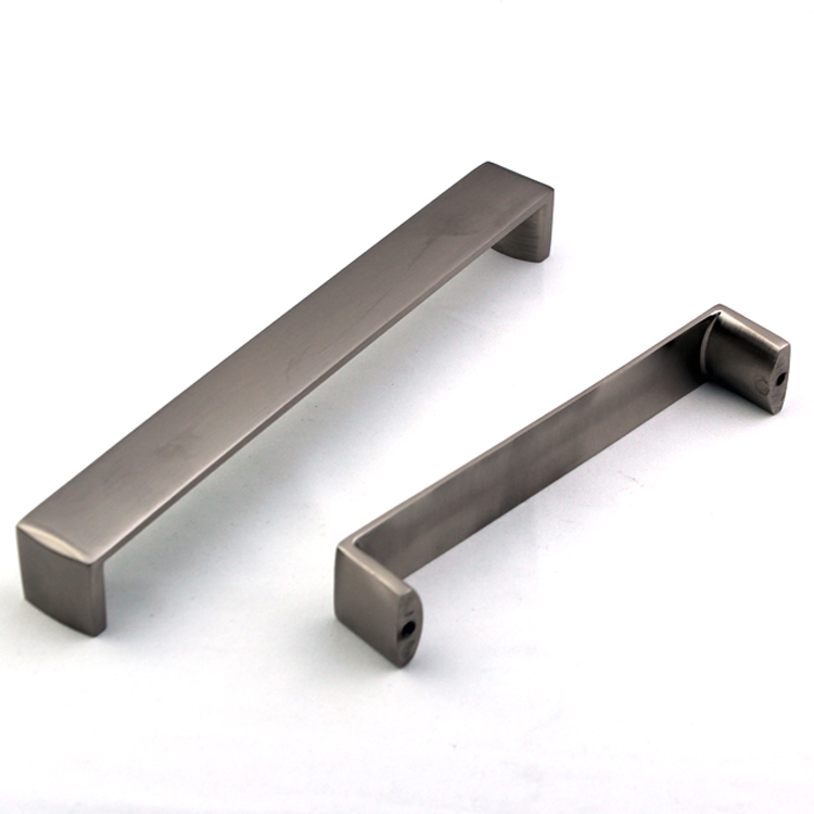 Aluminum material door handle for kitchen cupboard drawer