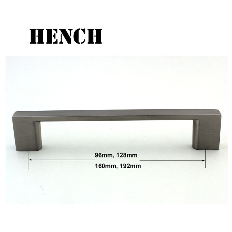 Hench Hardware high quality zinc door pull handle from China for kitchen cabinet-1