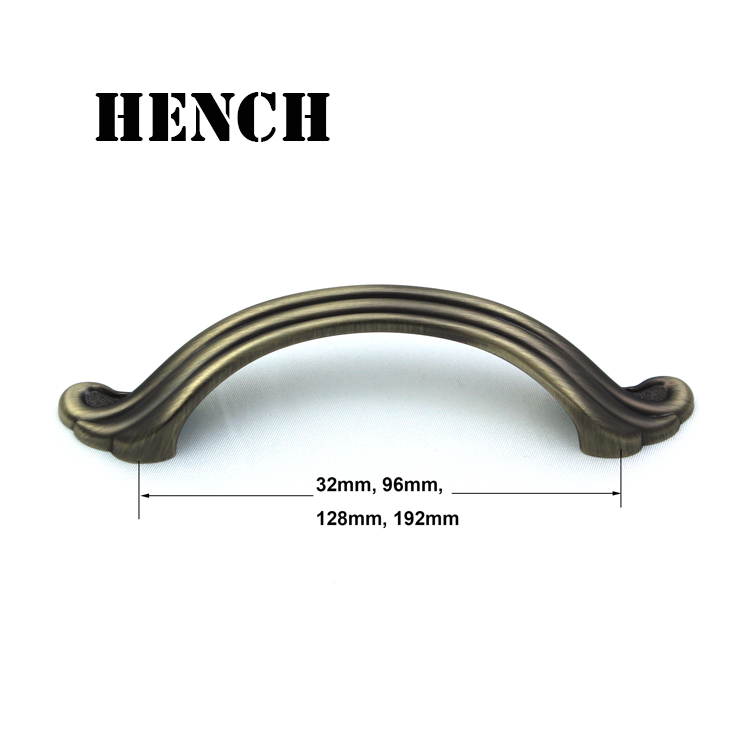 Hench Hardware zinc pull handle series for furniture drawers-1
