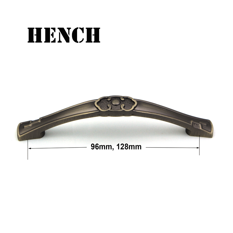 Hench Hardware modern design zinc cabinet handle with good price for furniture drawers-2
