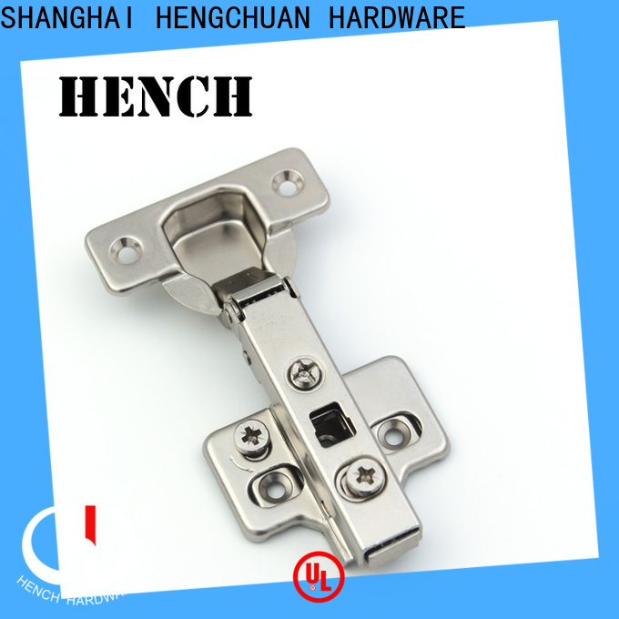 Hench Hardware stainless steel cabinet door hinges series for cabinet door closed