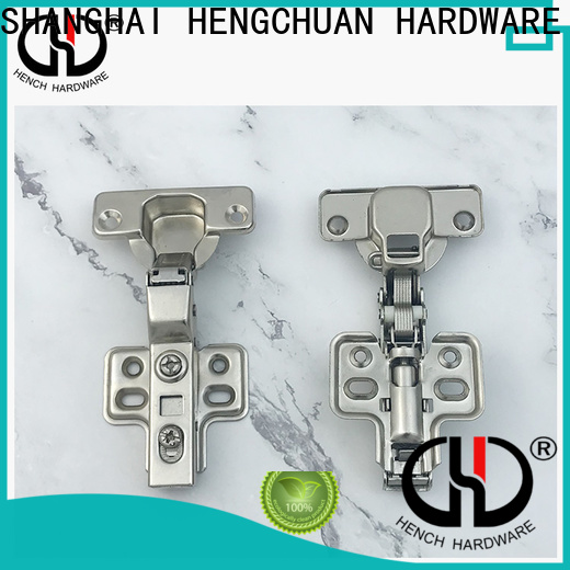 Hench Hardware soft closing brass cabinet hinges series for cabinet door closed