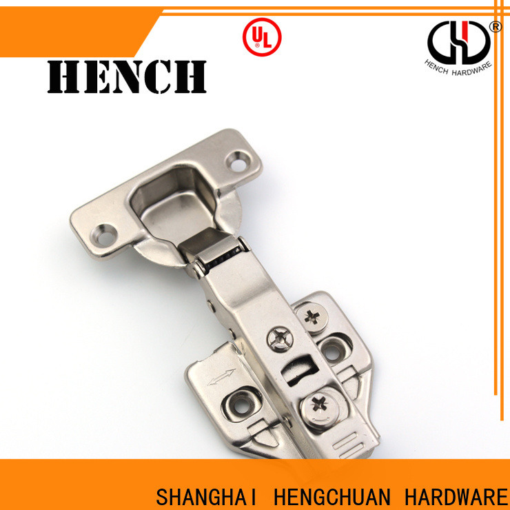 Hench Hardware stainless steel inset cabinet hinges with good price for cabinet door closed