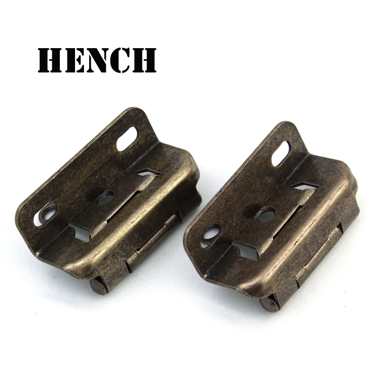 Customized quality available brass color furniture door hinge