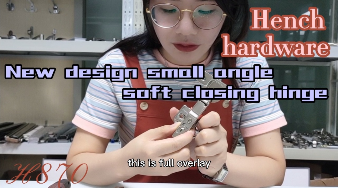 New design small angle soft closing hinge H870