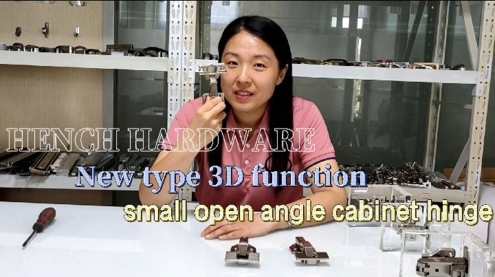 High quality furniture cabinet or door hinge small angles have soft closing function with cup cover