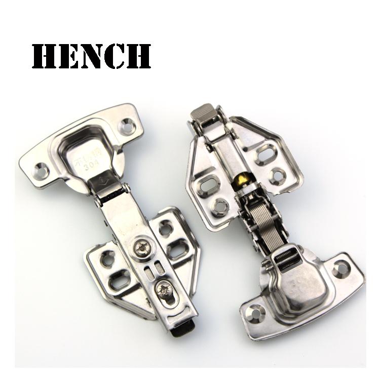 Iron hinge and stainless steel hinge contrast